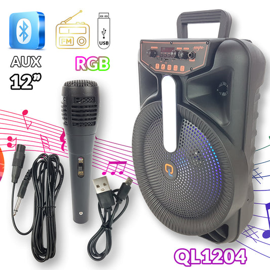 Karaoke Bluetooth zvučnik QL1204 - Mediteran Shop