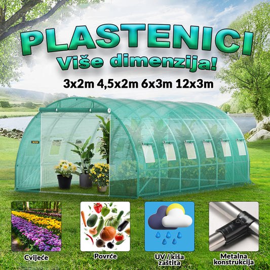 Metalni XXL plastenici - Mediteran Shop