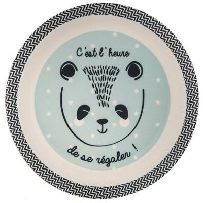 Dječji set za jelo - Panda (zdjelica, tanjurić, žlica,vilica, čaša)