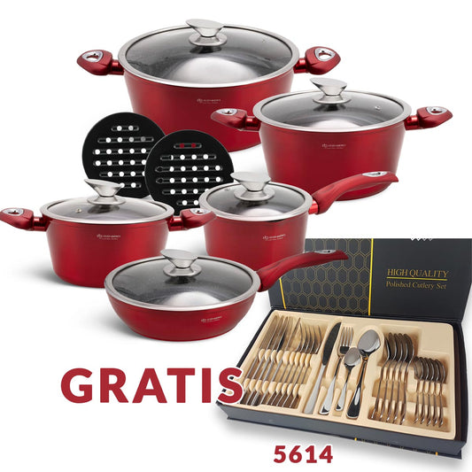 Edenberg set posuđa sa GRATIS priborom 5614 - Mediteran Shop