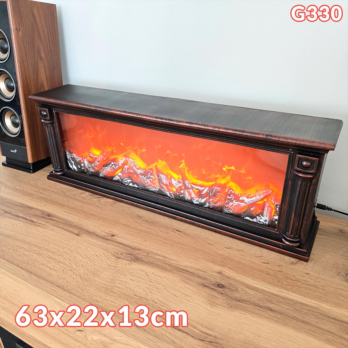Električni dekorativni kamin G330 - Mediteran Shop