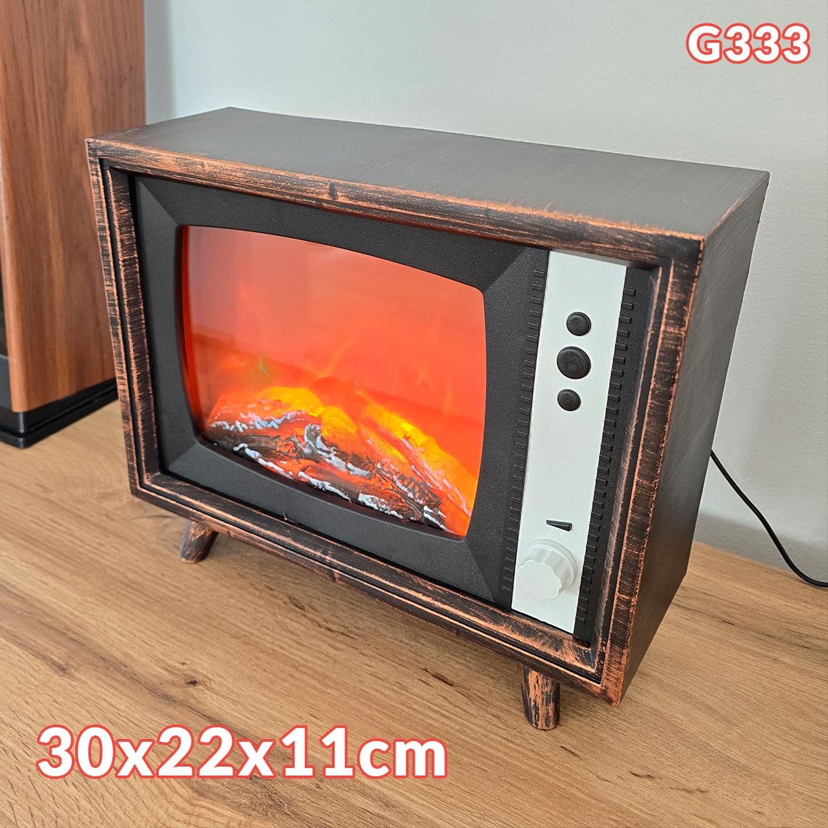 Električni dekorativni kamin G333 - Mediteran Shop