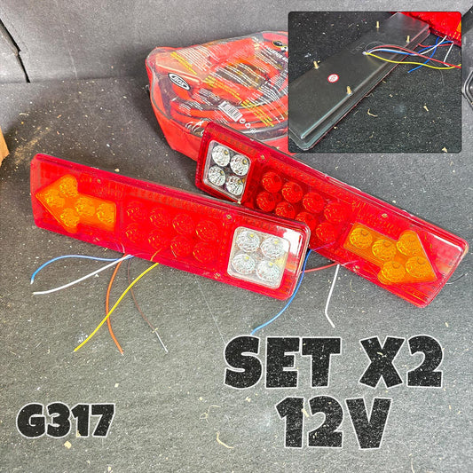 LED svijetlo za automobile - farovi SET 2x G317 - Mediteran Shop