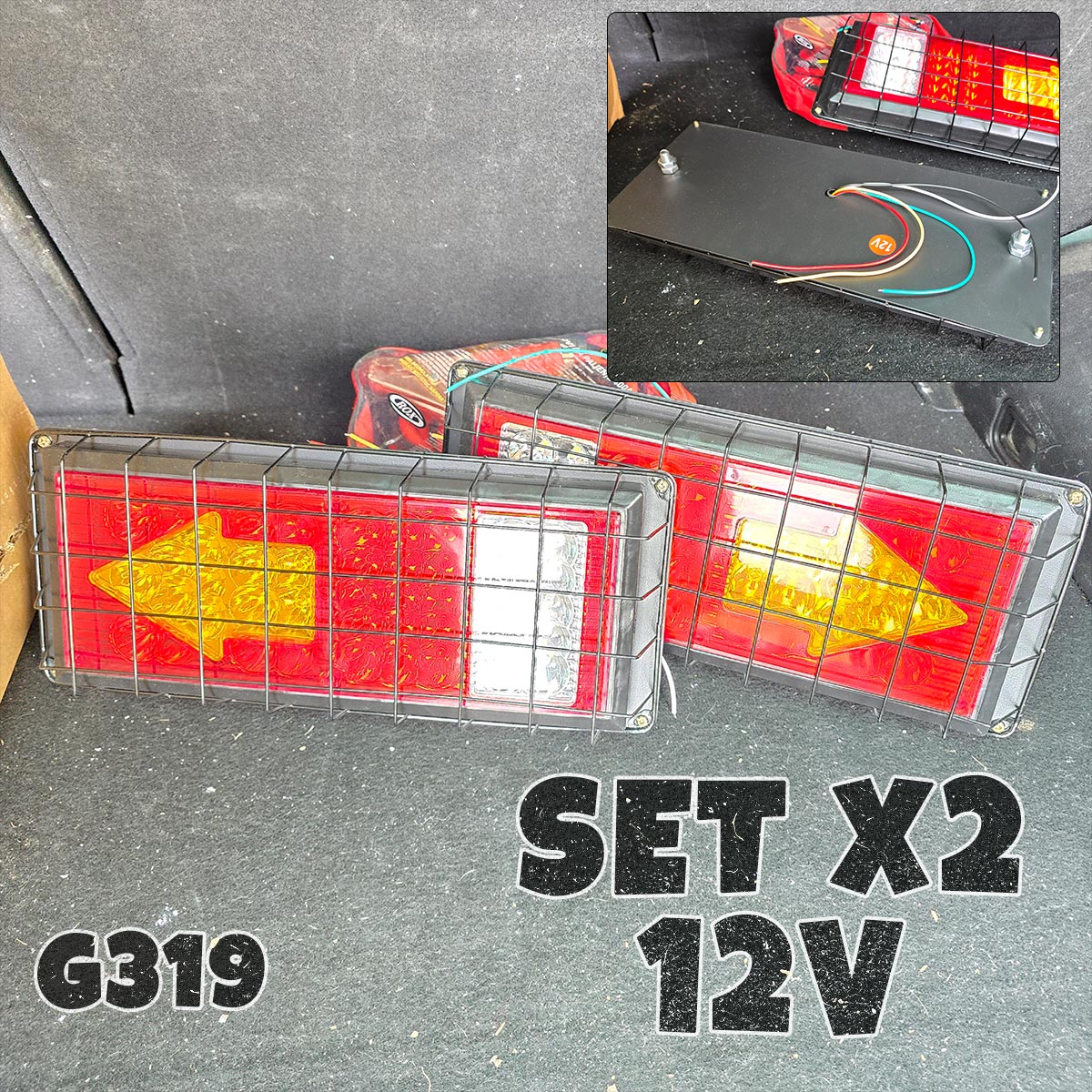 LED svijetlo za automobile - farovi SET 2x G319 - Mediteran Shop