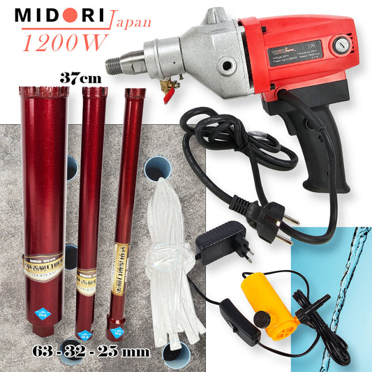Midori Japan bušač armiranog betona 1200W G260 - Mediteran Shop