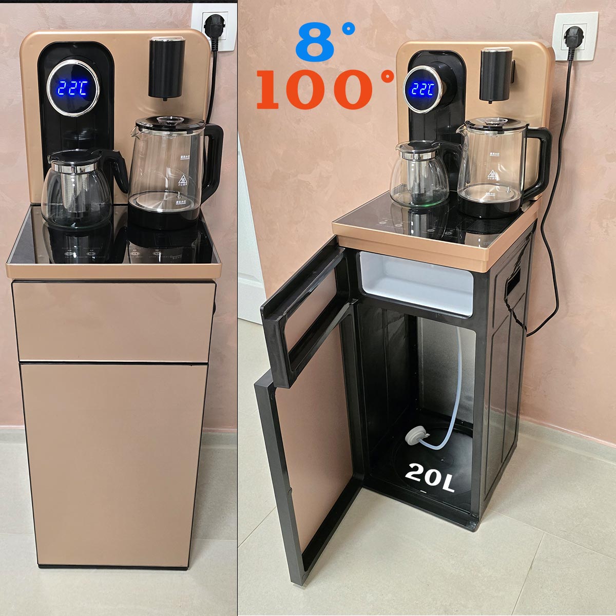 MiniBar za čajeve i hladnu vodu - Mediteran Shop