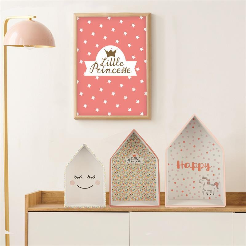 Ukrasne kartonske Kućice - Set 3 kućice