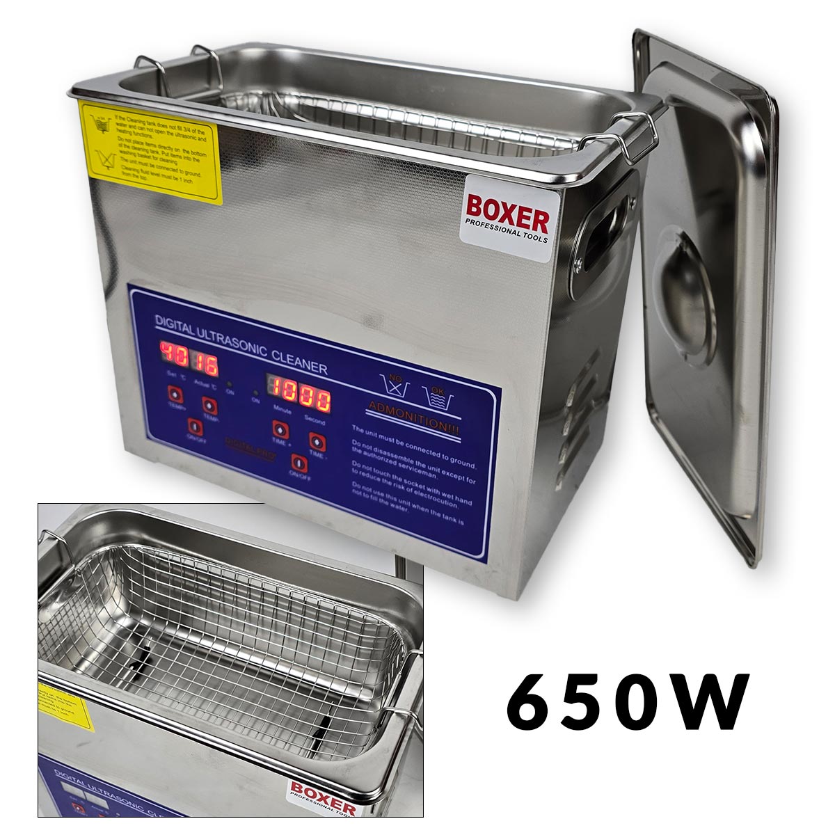 Ultrazvučni čistač 650W - Mediteran Shop