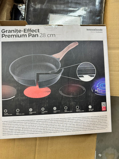 Premium tava s efektom granita – 28 cm