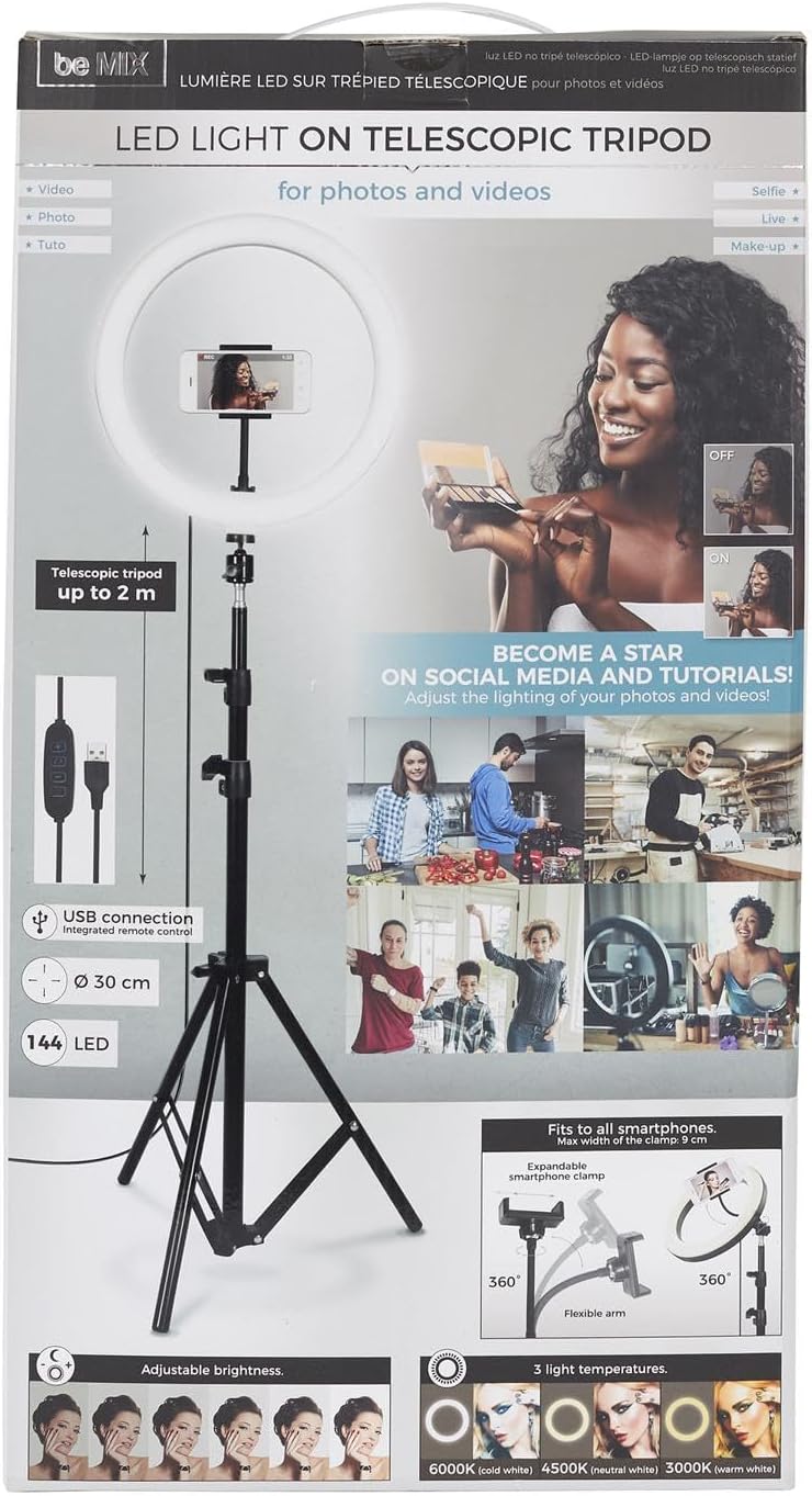 LED tripod sa svjetlom za fotografiranje i snimanje videa
