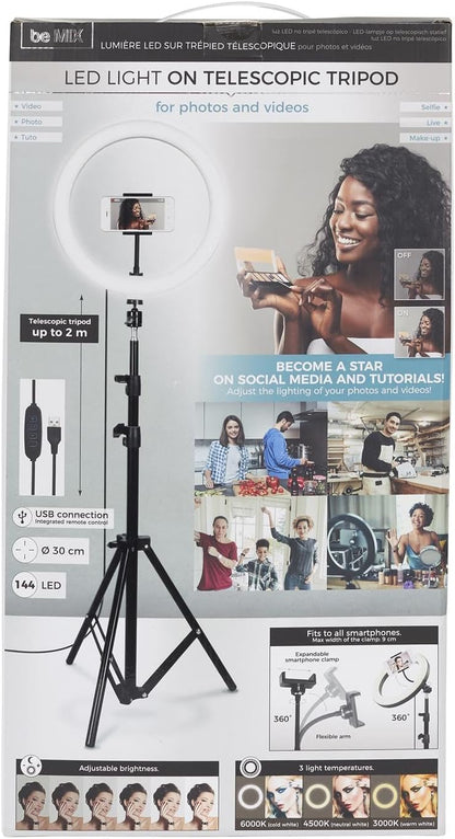 LED tripod sa svjetlom za fotografiranje i snimanje videa